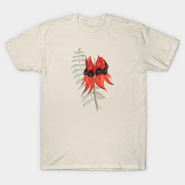 Sturt Desert Pea T-Shirt by Speshly